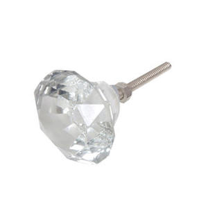 Bouton de meuble en céramique artisanal classique et écologique, brillant à pois, pour tiroirs de cuisine et salle de bain, et poignée de placard - Product Image 1