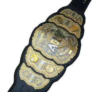 Cinturón de Campeonato de Lucha Libre AEW Personalizado 2026, Cinturones de Combate, Fabricante Profesional - Product Image 2
