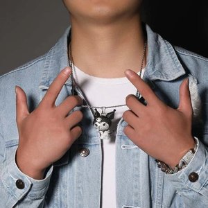 Collar con Colgante de Diamante Cultivado en Laboratorio para Hombre, Diseño Hip Hop, Chapado en Rodio, Oro, Oro Rosa, Oro Blanco, Plata, Joyería Fina de Lujo, Regalo - Product Image 1