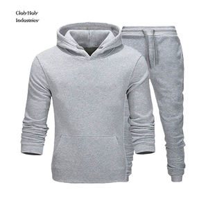 Ensemble de survêtement deux pièces pour hommes, coupe personnalisée, grandes tailles, nouvelle collection, survêtement de sport athlétique pour hommes - Product Image 1