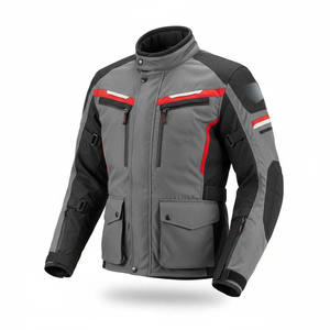Chaqueta de Motociclismo para Hombre Personalizada OEM |   Chaqueta Textil Transpirable e Impermeable de BURAQ MMA SPORTS - Product Image 1