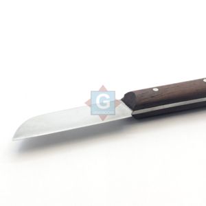 Cuchillo de cera quirúrgica dental con mango de madera, certificado CE, instrumento de clase I, color gris. - Product Image 4