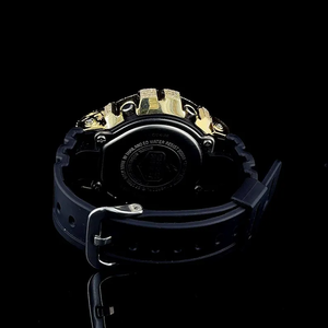 Montre analogique-numérique LED étanche et résistante aux chocs de style hip-hop pour homme, inspirée de G-Shock, en acier inoxydable de qualité supérieure avec moissanite - Product Image 5