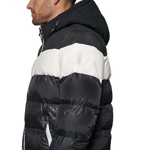 High Quality 2025 Customized Down Jacket Reversible Plus Size Winter Warmth <b>Comfort</b> Windproof Cold Proof Puffer Jacket for Men - Product Image 5