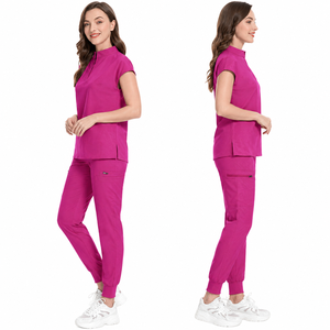 Nouvel Arrivage – Vente en Gros Usine à Prix Abordable – Tenue d'Infirmière 100% Coton Confortable et Ajustée – Blouse Médicale avec Détection d'Aiguilles - Product Image 4