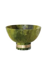 Bol unique en résine époxy avec finition cristalline, bol décoratif pour bonbons, pour la décoration d'un espace moderne. - Product Image 5
