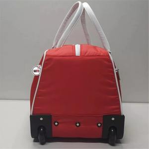 กระเป๋าเดินทางแบบมีล้อ DST แบบสั่งทำขายส่ง, กระเป๋าเดินทางแบบมีล้อปักลาย DST สำหรับชมรม, กระเป๋าเดินทางแบบมีล้อ DELTA GREEK พร้อมขั้นต่ำในการสั่งซื้อน้อย - Product Image 4