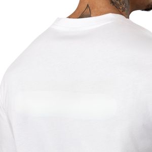 Mens <b>White</b> Everyday Jersey T Shirt Short Sleeve Lightweight Breathable Athletic Training Running Fitness Gym Sportswear <b>Tee</b> - Product Image 4