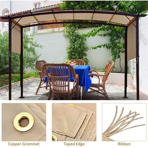 Outdoor Canopy Sunshade Cloth Replacement for Shade Sails & Nets - Product Image 6