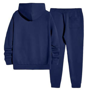 Nouvel ensemble de survêtement décontracté pour homme, en tissu doux, deux pièces, pour le sport, la gym, la course à pied, l'entraînement, confortable pour un usage quotidien - Product Image 2