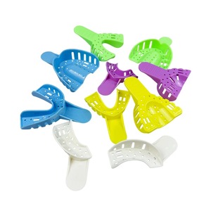 Juego de Bandejas para Impresiones Dentales Autoclavables, Bandeja Manual de Plástico para Dientes, Superior e Inferior, Tamaños S/M/L, Herramienta de Odontología, Material de Laboratorio, CE - Product Image 3