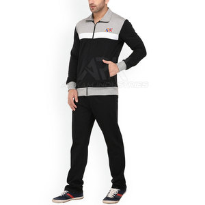 Custom Design Color Contrast Men Tracksuit Wholesale Premium Quality Men Tracksuit For Sale - Product Image 4