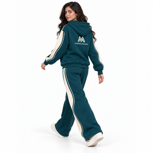 Conjunto de Sudadera con Capucha y Pantalones Deportivos Oversize Personalizados con Lavado Ácido, Ligeros, 100% Algodón, Estilo Urbano, MANGOES FASHION, Ecológicos - Product Image 2