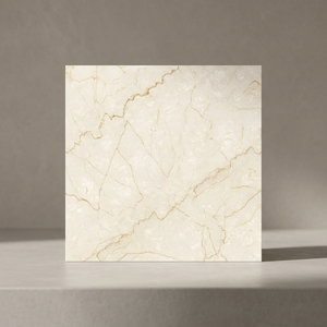 Carreaux de sol en porcelaine effet marbre brun Breccia 600x600mm polis antidérapants résistants aux acides pour les intérieurs de hall - Product Image 6
