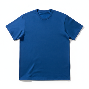 Camiseta de Hombre 100% Algodón, Informal, Suave, Deportiva, Delgada, para Verano, Ropa de Casa, Cuello Redondo, Manga Corta, Lisa - Product Image 1