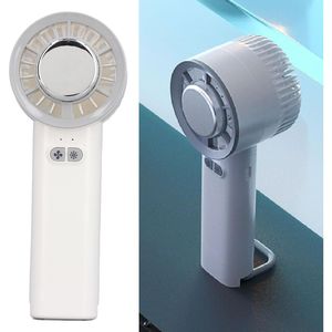 Ricarica USB portatile Mini ventilatore da scrivania portatile di raffreddamento a 3 velocità funzione di compressione a freddo per viaggiare più lungo condotto dell'aria - Product Image 4