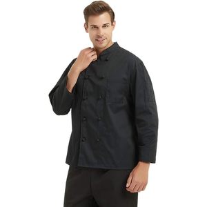 2025 Manteau de chef unisexe à 10 nœuds Ustensiles de qualité supérieure pour chefs professionnels et cuisiniers à domicile - Product Image 2