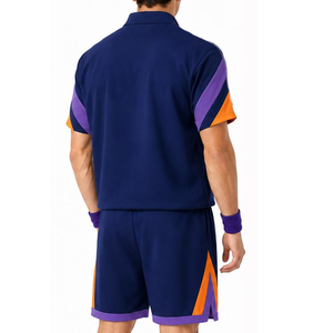 Everyday Active Men Windbreaker Shorts Set <b>Top</b> Seller Modern Design Men Windbreaker Shorts Set For Outdoor Wear - Product Image 2