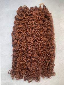 Extensions de cheveux humains vierges eurasiens 100% vietnamiens Remy Texture bouclée non traitée Style Curl eurasien tissage à trame unique - Product Image 2