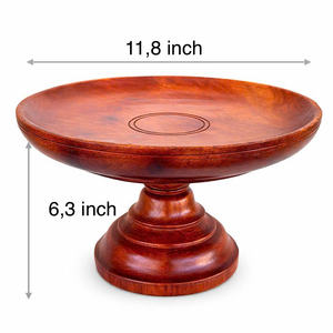 Placa decorativa hecha de un solo bloque de palisandro. - Product Image 5