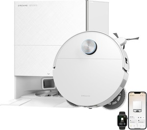 หุ่นยนต์ดูดฝุ่นและถูพื้นอัลตร้า คอมพลีท ดีไซน์บางเฉียบ แรงดูด 35,000Pa ระบบเทฝุ่นและเติมน้ำอัตโนมัติ พร้อมระบบทำความสะอาดตัวเอง - Product Image 1