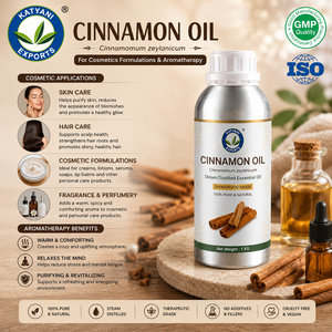 Cinnamon Bark <b>Essential</b> <b>Oil</b> Steam Distilled Cinnamomum Zeylanicum <b>Oil</b> - <b>For</b> Cosmetics and Aromatherapy Formulations - From India - Product Image 5