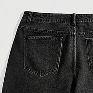 Wholesale Custom Regular Fit Casual <b>Denim</b> Short For <b>Men</b> New Style Custom Made Solid Color <b>Men</b> <b>Denim</b> rhinestone Shorts For Sale - Product Image 6