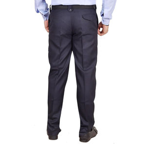 Custom Poly-Cotton Summer Security Guard Uniform for Men – Long-Sleeve 2-Piece Button-<b>Down</b> Shirt & Cargo <b>Trousers</b> Workwear Set - Product Image 1