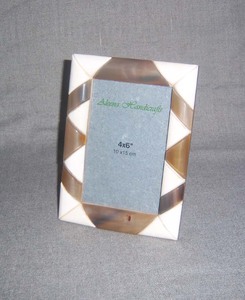 Marcos de Madera Ecológicos con Incrustaciones de Hueso Natural y Resina, Hechos a Mano, Tamaño Personalizable, Diseño Moderno, GALORE Export India - Product Image 5