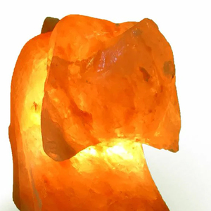 Lampe de sel de l'Himalaya en gros, en forme d'animal, en sel rose du Pakistan, nouveau produit, lampes de sel de l'Himalaya en forme de chien, décoration intérieure - Product Image 6