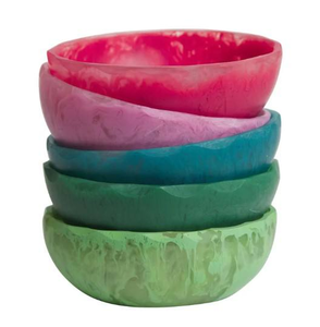 Tazón de Resina Epoxi Hecho a Mano de Alta Calidad con Texturas Elegantes y Acabado Liso para un Aspecto Elegante, Ideal para Servir Sopa, Aperitivos y Ensaladas - Product Image 5