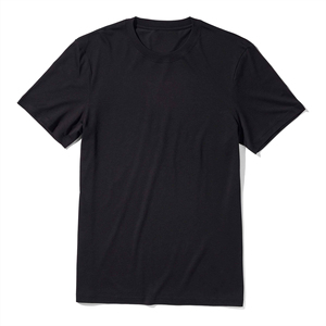 T-shirts pour hommes à col rond, coupe classique, fabriqués en tissu de viscose de bambou respirant et doux, avec logos imprimés et étiquettes privées - Product Image 1