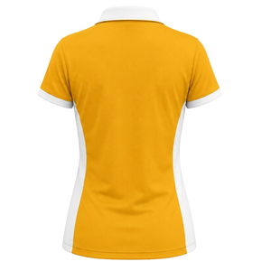 Polo personnalisé bicolore à manches courtes pour femme Sigma Gamma Rho – Tenue d'équipe de sororité – Vente en gros OEM ODM - Product Image 2