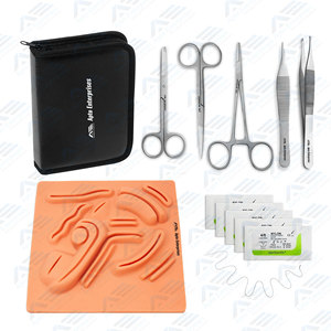 Instrumento médico Estudiantes Kit de entrenamiento de atención médica Práctica de costura en la piel Popular Buena calidad Piel como Kit de sutura de silicona - Product Image 5