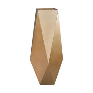 Premium decorative metal flower vase home accent centerpiece stylish modern durable elegant handcrafted finish design - Product Image 2