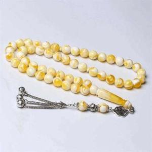 Tasbih Misbaha de Piedra Natural, 99 Cuentas, Rosario Musulmán para Oración y Dhikr, Regalo para Ramadán y Eid, Artículo Islámico, Proveedor, Pedido al por Mayor - Product Image 6