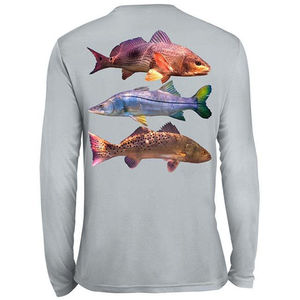 Camiseta de Pesca de Manga Larga, Transpirable, de Secado Rápido, con Protección Solar UPF50+, Antibacteriana, Personalizable - Product Image 2