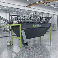 Machine à tamiser rotative pour engrais organiques et composés