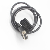 Cable de diagnóstico de coche OBD2 de 16 pines a 15 pines personalizado de fábrica con garantía de 1 año para lector de código