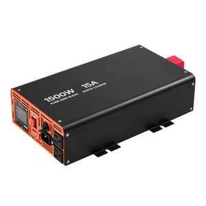 Sistema di Pompaggio con Display LCD da 1500W, Batteria di Backup e Interruttore Automatico, Inverter Solare a Onda Sinusoidale Pura - Product Image 1