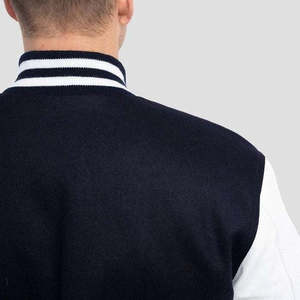 Vintage Letterman Custom Latest Designs <b>Long</b> Sleeve Spring Casual Woven Solid Plain Blank Varsity <b>Jacket</b> - Product Image 3