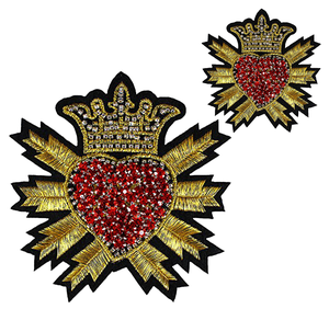 Nouvel Arrivage Tendance Actuelle 2026 Dernier Cri en Matière de Design de Mode 100% Fait Main Broderie Personnalisée de Luxe Sans Nickel - Product Image 2