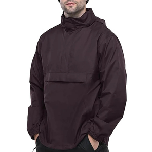 Veste de pluie à capuche Street Wear, coupe-vent imperméable légère pour homme, idéale pour les activités sportives en extérieur - Product Image 4