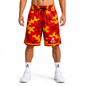 Premium Quality Custom Athletic Gym <b>Shorts</b> for <b>Men</b> Casual Style Polyester Mesh Wholesale Running <b>Shorts</b> <b>Basketball</b> <b>Shorts</b> - Product Image 3