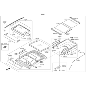 New Other <b>Car</b> & Truck Parts & <b>Accessories</b> 81611B1000 - Product Image 2