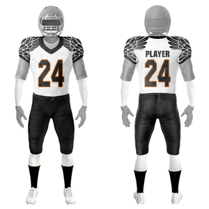 Premium Quality American Football Jersey and Pants <b>Set</b> with Full Sublimation and Team Customization - Product Image 4