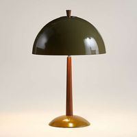 Lampe de table LED tactile en métal marron, abat-jour marron, à intensité variable, respectueuse des yeux, écologique, design européen moderne de luxe, batterie DC 6V, 3500K