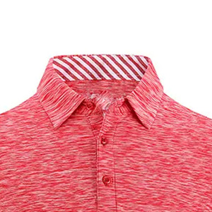 Chemise de golf élégante en polyester respirant et extensible de qualité supérieure, personnalisable, service OEM, exportation directe usine - Product Image 5