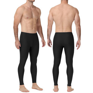 Leggings de compression pour hommes, vêtements de sport, service OEM, respirants, ultra fins, légers, antibactériens, taille élastique - Product Image 3