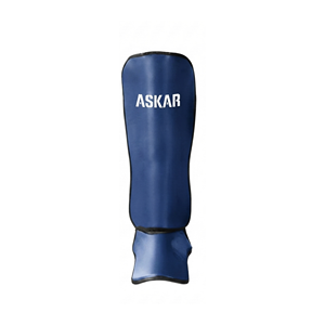 อุปกรณ์ป้องกันหน้าแข้ง Askar Blue PU สำหรับฝึกซ้อมมวย ทนทานต่อการสึกหรอ ใช้ได้ทั้งชายและหญิง - Product Image 1